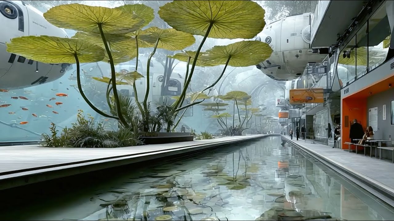 AI Underwater Worlds Cinematic MidJourney Animation, an AI film by Kelly Boesch AI Art