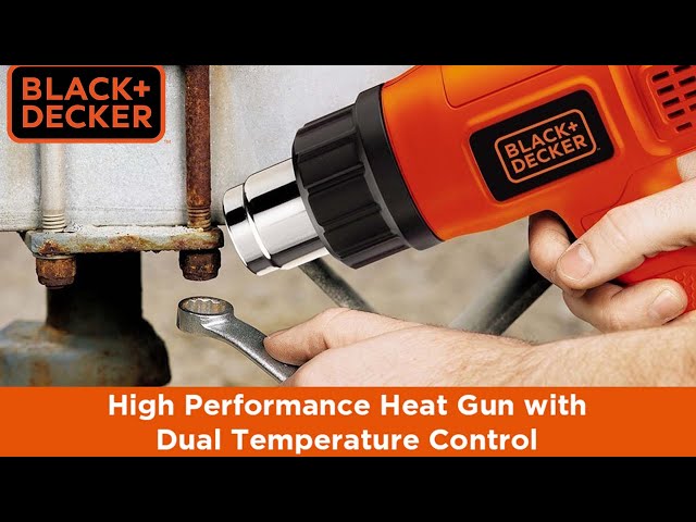 BLACK+DECKER Heat Gun with Dual Temperature Settings (HG1300)