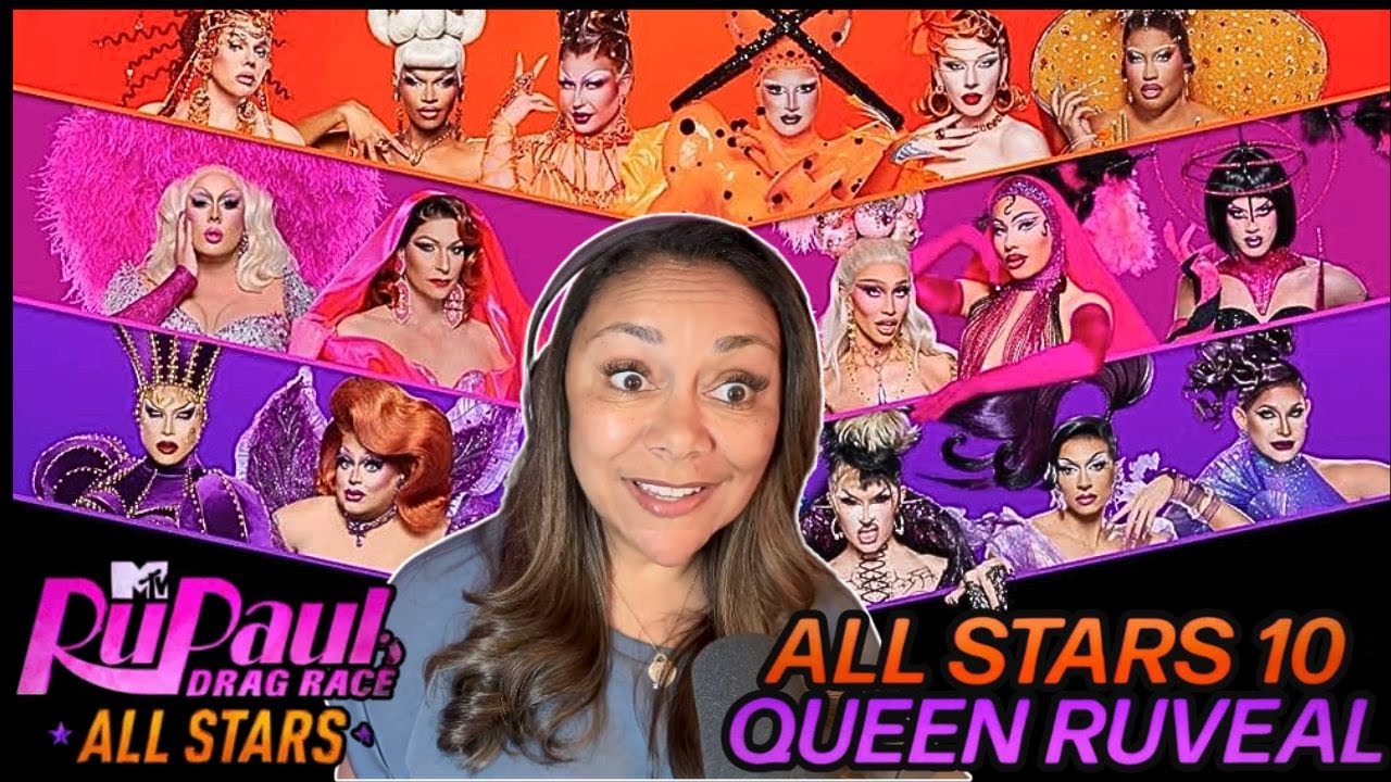 РЕАКЦИЯ НА RUPAUL'S Drag Race All Stars 10 «Знакомьтесь, королевы»