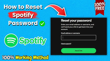 How to Reset Spotify Password in 2025