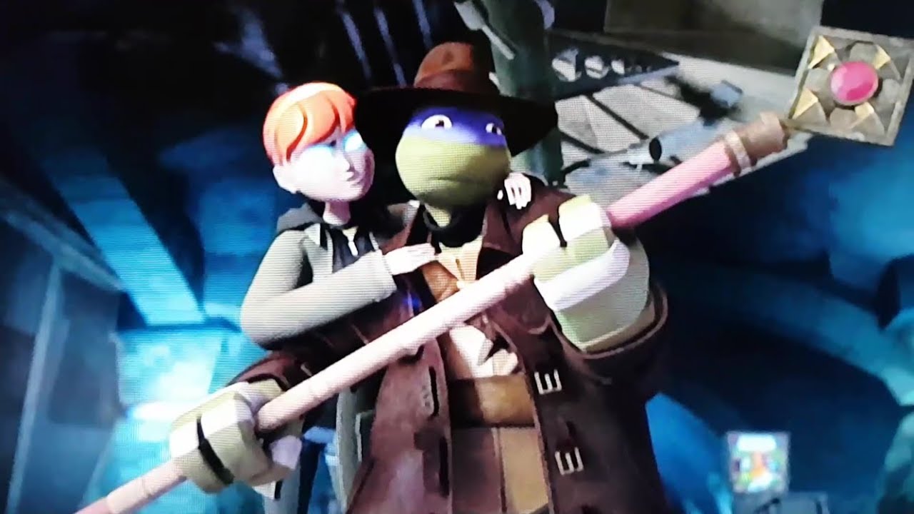 TMNT 2012 Monster Arc Clip: Vampire April bites Donnie (REUPLOADED