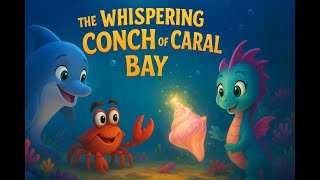 The Whispering Conch of Coral Bay🐚💙 | Short Story For Kids | Animated Story