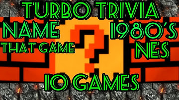 NES 8 Bit Trivia