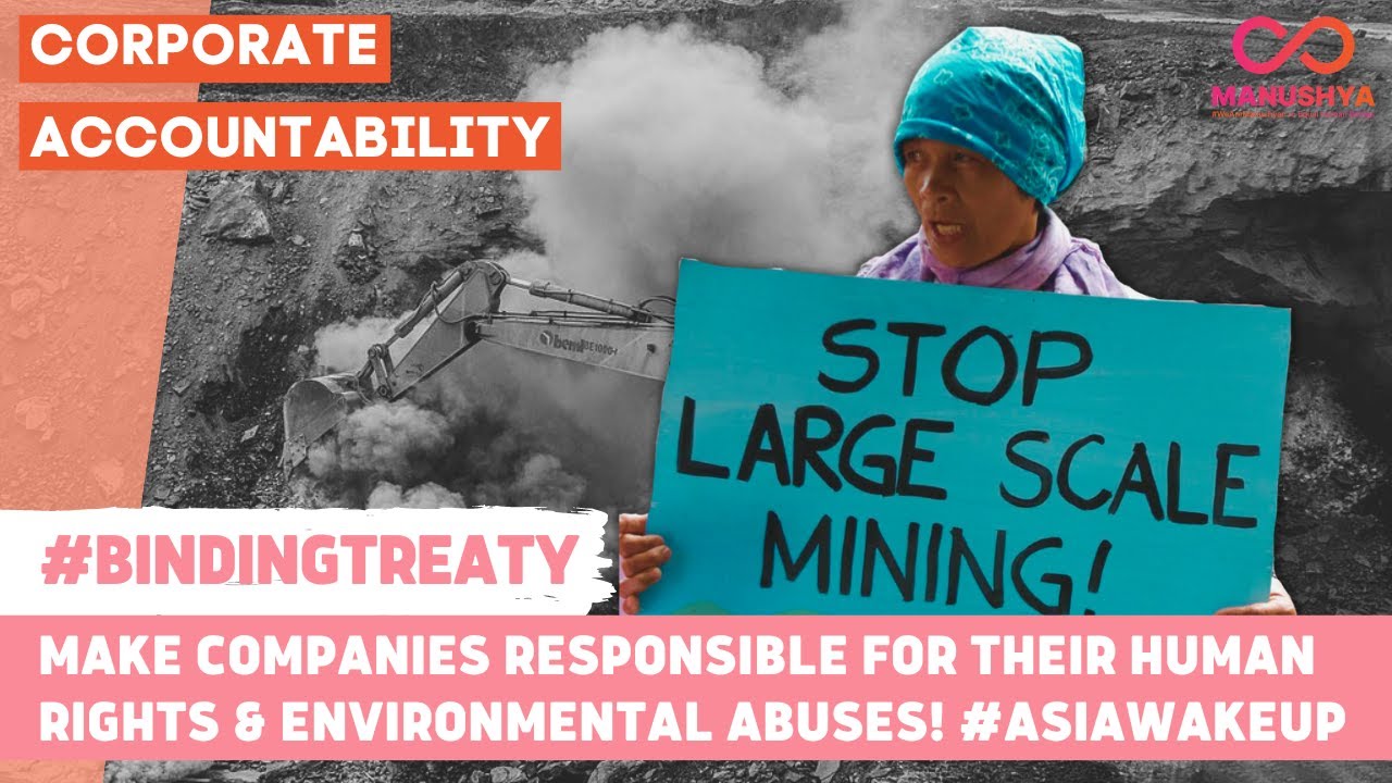 We need the legally #BindingTreaty ensuring companies conduct mandatory human rights due diligence!
