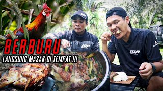 MAKNYUUSSS‼️AYAM HUTAN SANTAN PEDAS‼️BERBURU AYAM HUTAN DAN RUAK WERIS LANGSUNG MASAK DI TEMPAT‼️