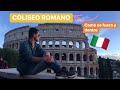 Coliseo Romano 🏟 1 de las 7️⃣ MARAVILLAS del MUNDO, como es fuera y dentro 🇮🇹