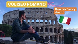 Coliseo Romano 🏟 1 de las 7️⃣ MARAVILLAS del MUNDO, como es fuera y dentro 🇮🇹