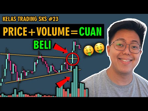 Cara Trading Saham Pake Volume | Kelas Trading SKS Hari ke-23