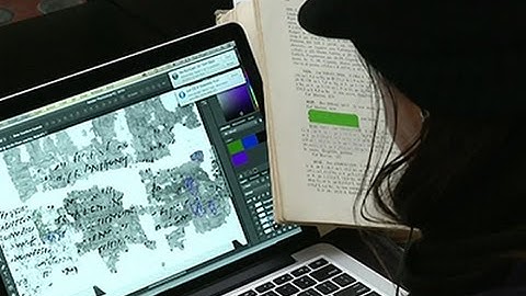 Raw: X-ray Unlocks Secrets of Ancient Scroll