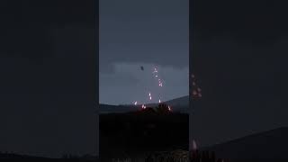 Position struck by Su 25 Fighter Jet!