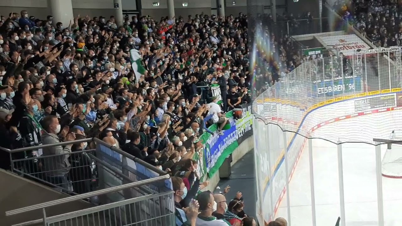 Bietigheim Steelers VS. Adler Mannheim (29.10.2021) | Stimmungsvideo (Beide Fanlager)