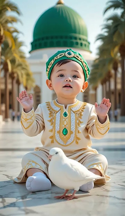 allah hu allah hu Zikr New Born Baby Reciting Quran#shortsfeed#cute#status#viralvideo#naat#islamic