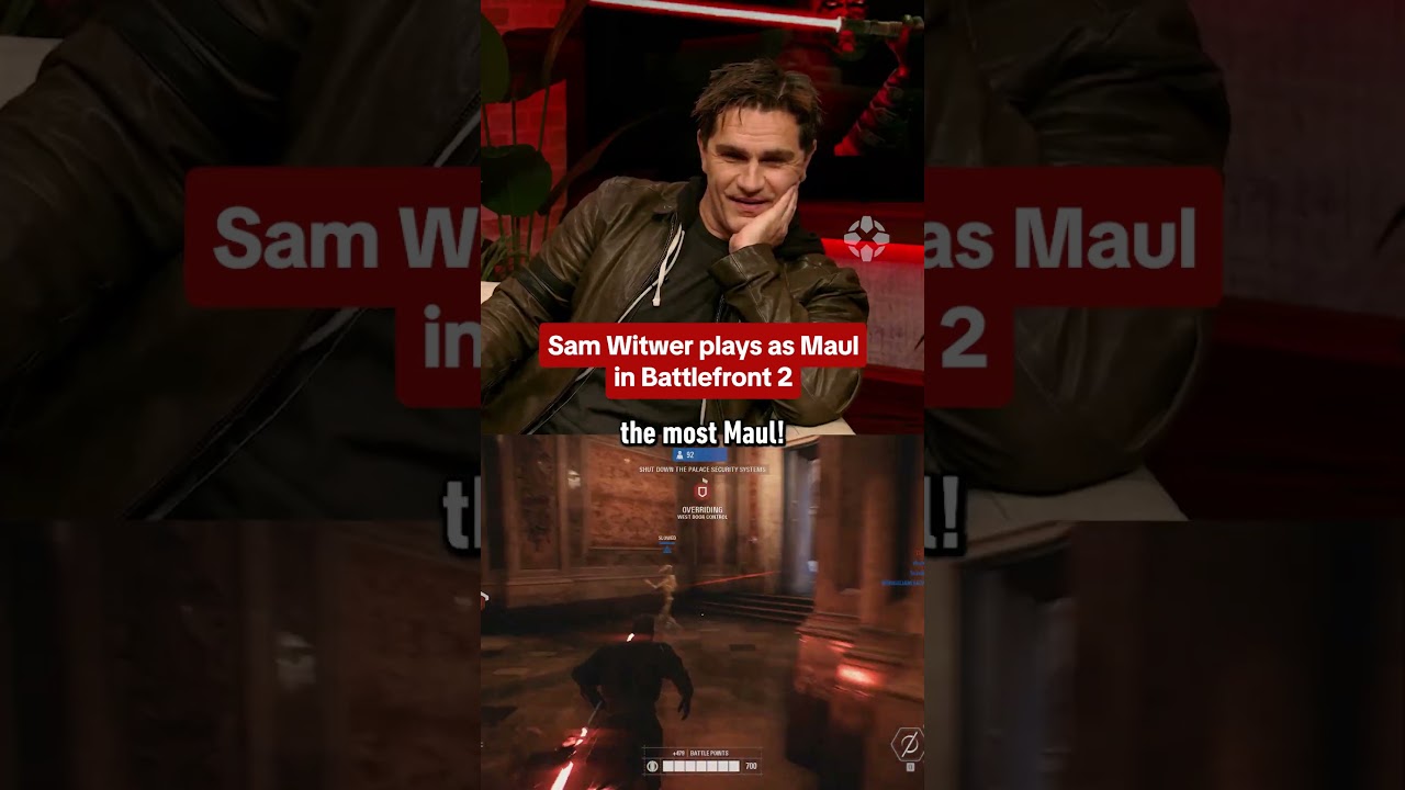 Maul actor Sam Witwer loves Star Wars: Battlefront 2! #starwars #maul #samwitwer #ign #interview