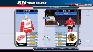 2KHS 2025 (v0.41) | Red Wings @ Blackhawks (Gameplay)