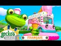 Aventure urgente crme glace  le garage de geckocamions pour enfants