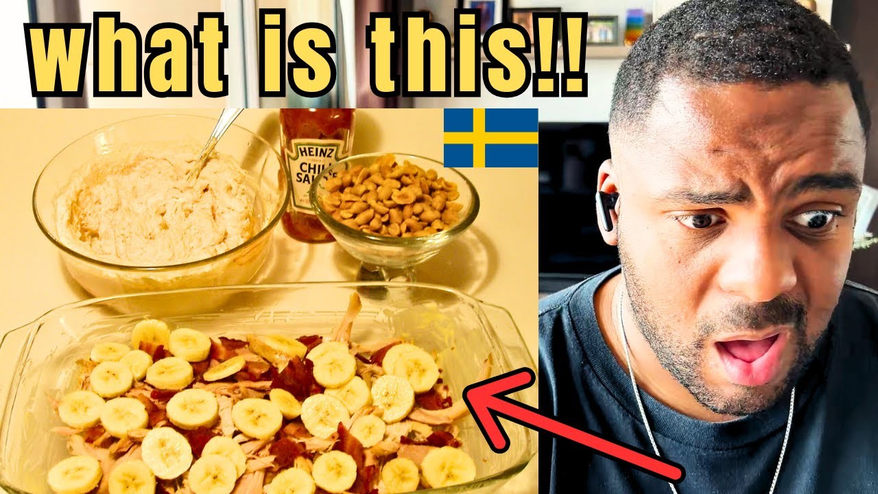 Реакция британца на самые странные блюда Швеции 🇸🇪 (от Flygande Jakob до пиццы-кебаба и многого д...