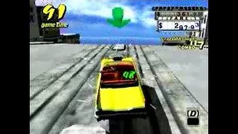 Crazy Taxi Dreamcast Gameplay_2000_01_18