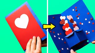 22 Creative Pop Up Greeting Cards 5-Minute Amazing Flying Paper Crafts