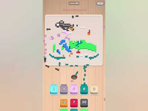 Food Hunt:Pixel Puzzle Level 189 walkthrough preview