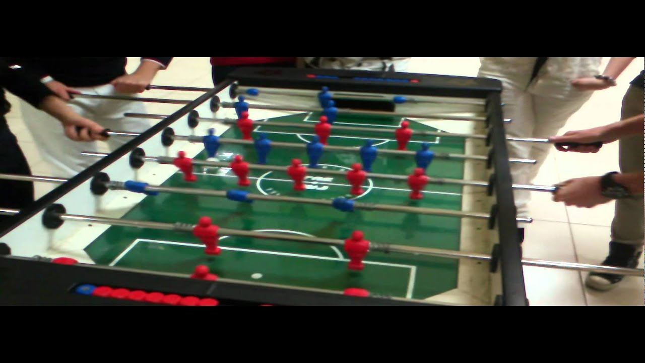 Calcio Balilla: campionato internazionale al Torrion Quartara, vari goal