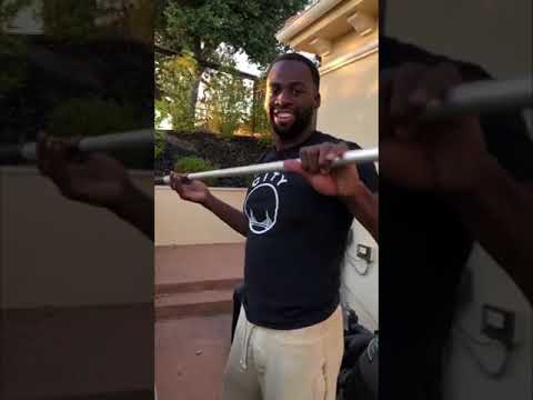 Draymond Green cleaning DeMarcus Cousins pool- Instagram