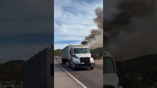 Fire spotted south of Colorado Springs