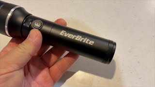 EverBrite Rechargeable LED Flashlight 1000 Lumens, Super Bright Zoomable Flash Light with Power Bank