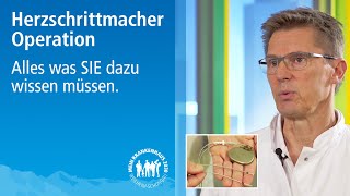 Herzschrittmacher richtig einsetzen: Operations-Ablauf, Funktion, Risiken, Nachsorge & Lebensdauer