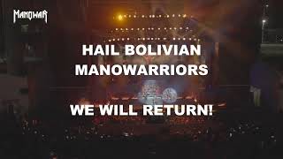 Immortal Memories For Band And Crew - Manowar Hail Bolivia