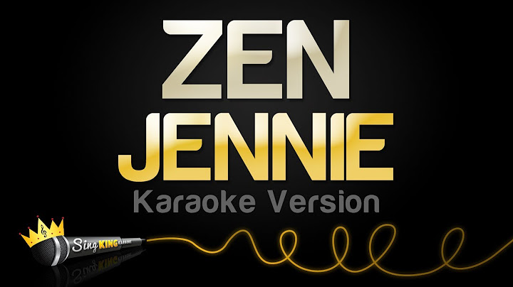 JENNIE - ZEN (Karaoke Version)