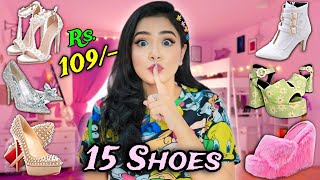 I Bought 15 Shoes From MEESHO & Emptied My Bank Account  Nilanjana Dhar