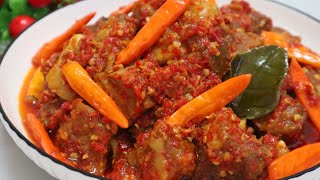 RESEP OSENG MERCON DAGING SAPI‼️Oseng Mercon Daging Sapi Idul Adha [ Indonesian Food ]