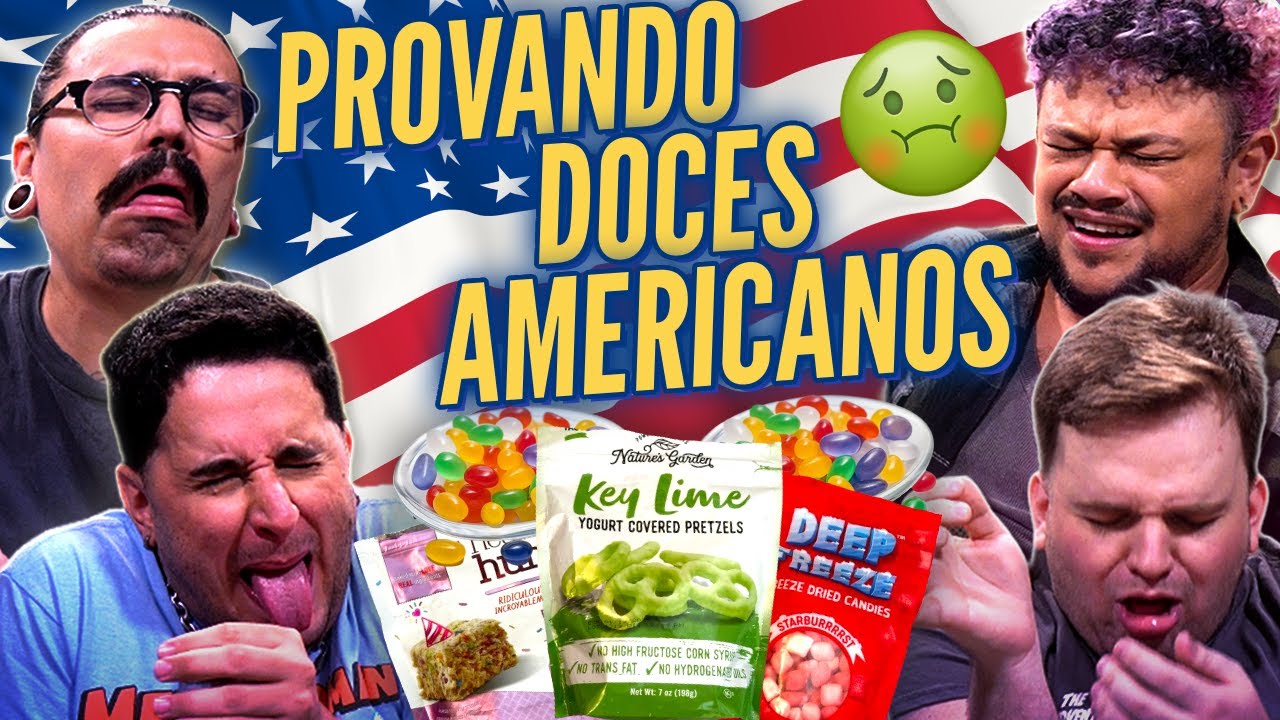 PROVANDO DOCES AMERICANOS com @divadepressao