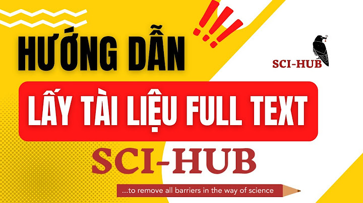 Hướng dẫn cách tim bài báo khoa học trên sciencedirect