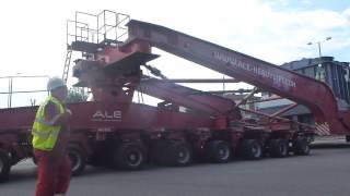 wolverhampton abnormal load at three tunns island