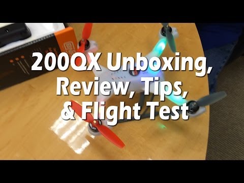 Blade 200 QX Unboxing, Review, Tips and Flight Test