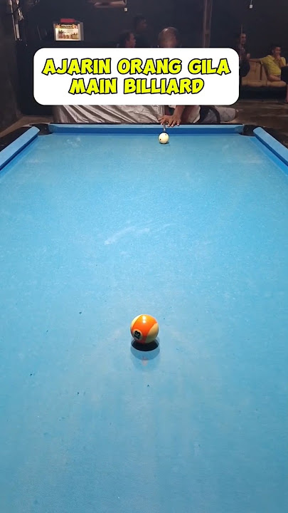 Ajarin orang gila main billiard #shorts #lucu #billiards