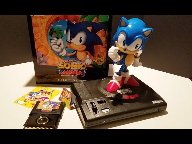 SONIC MANIA Collectors UNBOXING Ps4 - YouTube