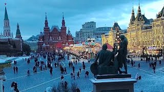 В главном храме страны/ Храм Василия Блаженного Москва 28.12.2023