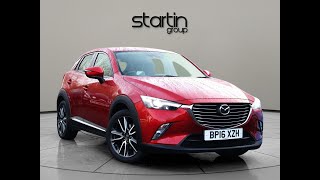 Mazda CX-3 2.0 SKYACTIV-G Sport Nav Euro 6 (s/s) 5dr - BP16 XZH