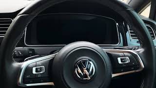 How To Remove A Virtual Cockpit In A Volkswagen Golf MK7 7.5