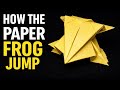 How to Make a Paper Frog That Jumps REALLY High! 🐸 | Easy Origami.
