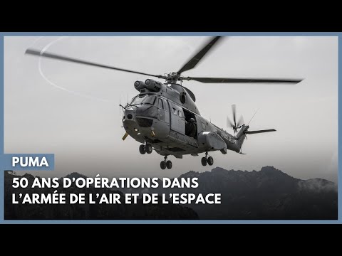 Le Puma : 50 ans de service oprationnel dans l'arme de l'Air et de l'Espace