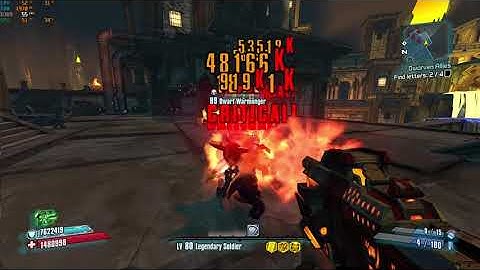 Borderlands 2 - 1Life Axton OP10 full playthrough - part 1