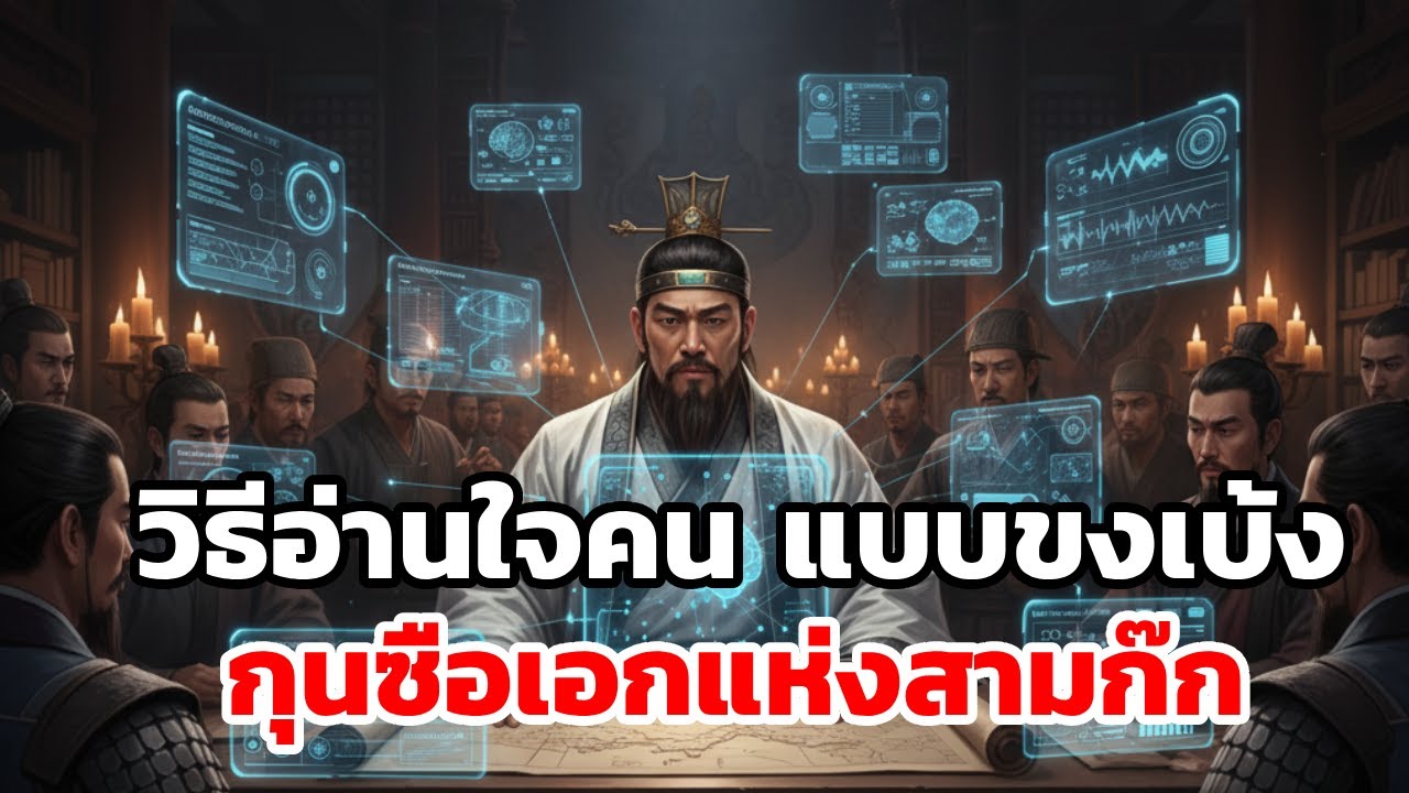 15 บทเรียน วิธีอ่านใจคนแบบขงเบ้ง กุนซือเอกแห่งสามก๊ก