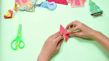 47- Strawberry - hapray Origami Kit- 47 Patterns Folding Steps