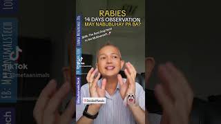 14 DAYS OBSERVATION. MAY NABUBUHAY PA BA SA RABIS?  rabies FAQs part 2