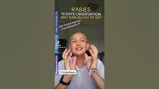 14 DAYS OBSERVATION. MAY NABUBUHAY PA BA SA RABIS?  rabies FAQs part 2