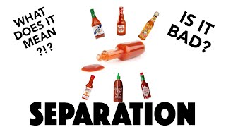 What is Hot Sauce Separation? | Is it bad and should you be concerned?