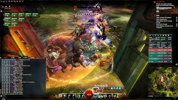 GW2 - Salvation Pass - Bandit Trio - Reaper PoV /w TS